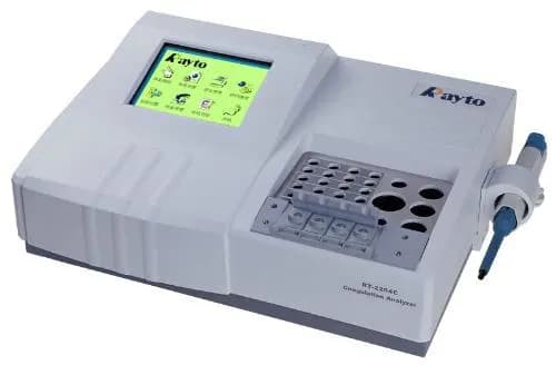 Коагулометр Rayto RT-2204C — полуавтоматический, 4 оптических канала